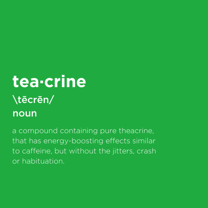 TeaCrine® and caffeine