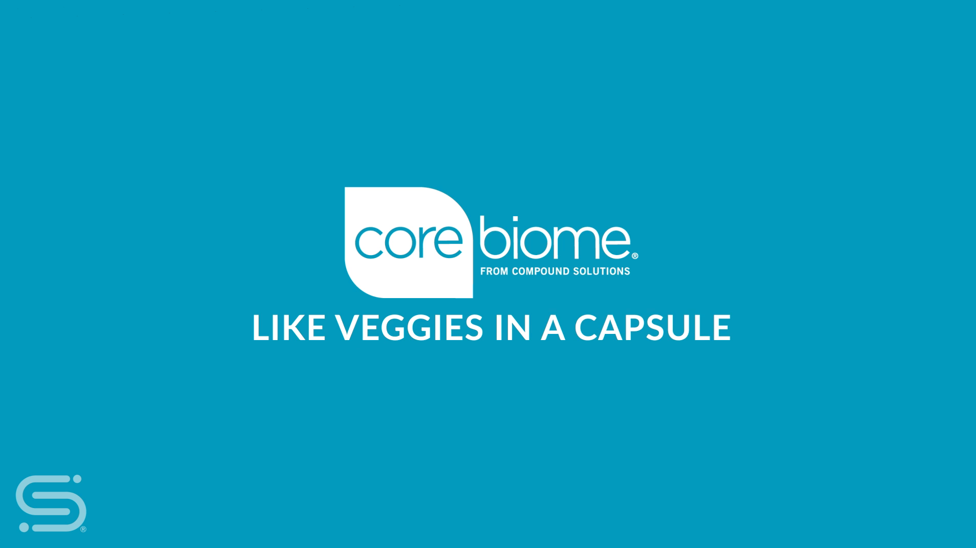 CoreBiome, like veggies in a capsule