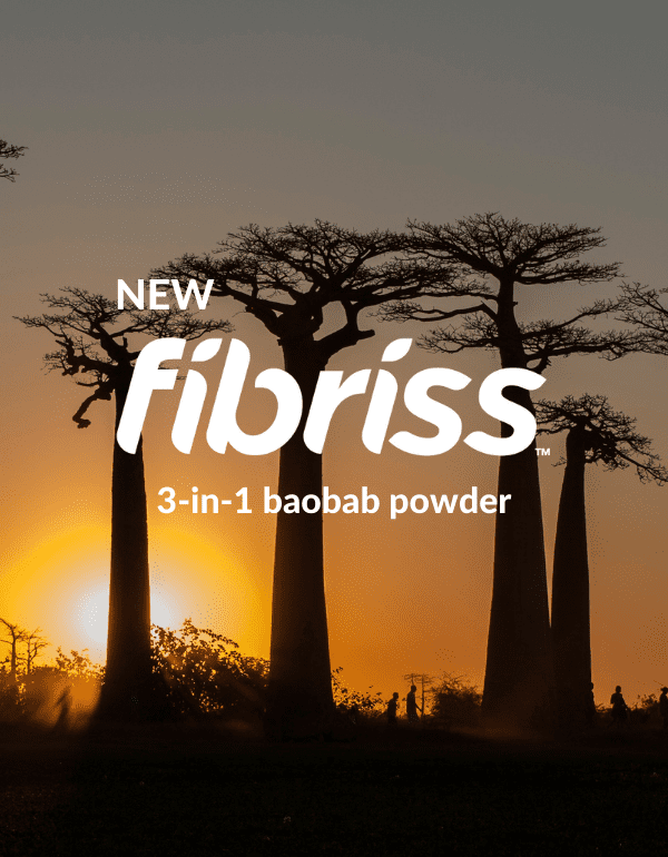 New from Compound Solutions: Fibriss™ Organic 3-in-1 Baobab Fiber