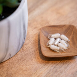 CoreBiome® capsule formulation featuring tributyrin (butyrate triglycerides)