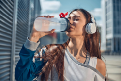 Functional beverage formulation for acetate in magnesium acetate