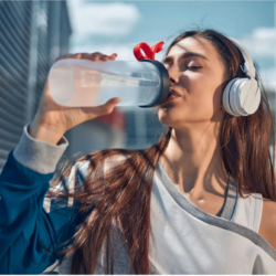 Functional beverage formulation for acetate in magnesium acetate