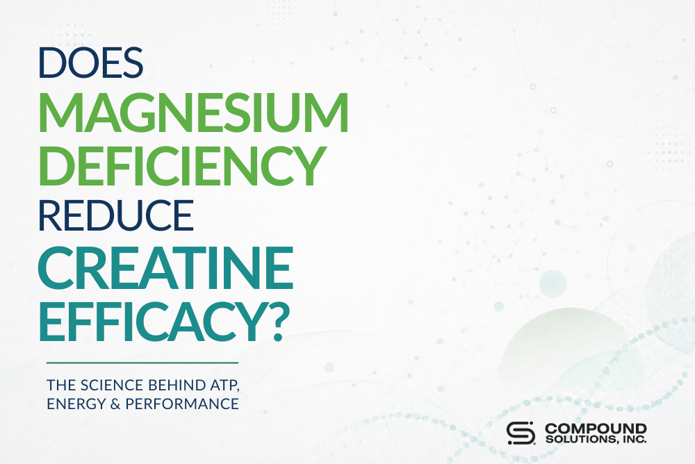 Text graphic asking whether magnesium deficiency reduces creatine efficacy